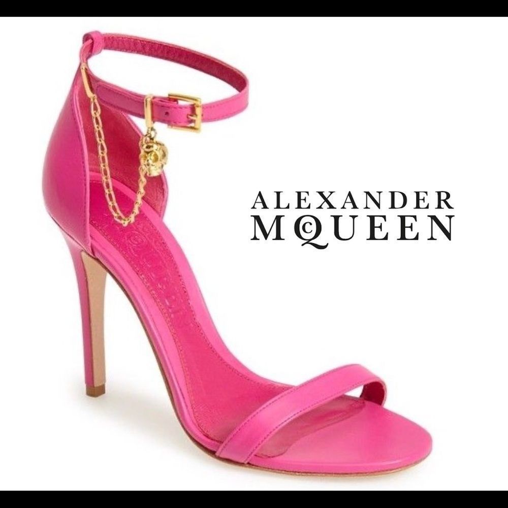 Alexander McQueen Pink Heels